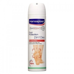 Hansaplast Foot Protection 2 In 1 Deo Deodorante Per Piedi 150 Ml