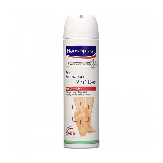 Hansaplast Foot Protection 2 In 1 Deo Deodorante Per Piedi 150 Ml