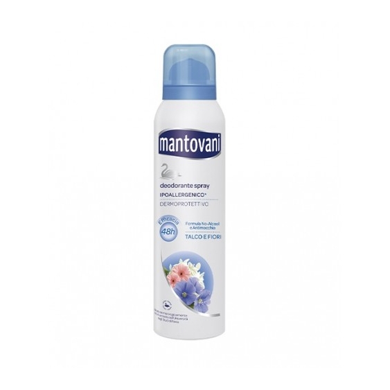 Mantovani Talco E Fiori Deodorante Spray Profumato 150 Ml