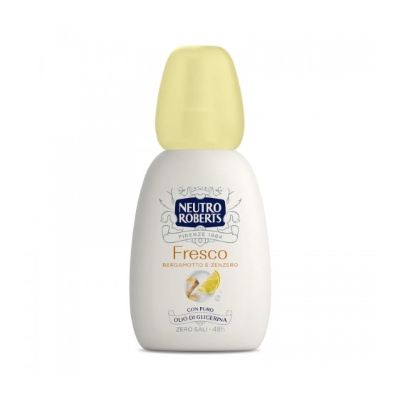 Neutro Roberts Fresco Bergamotto E Zenzero Deodorante 75 Ml No Gas