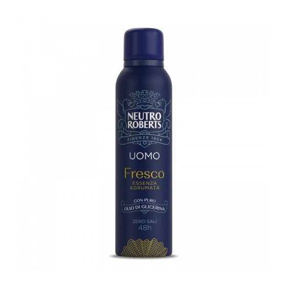 Neutro Roberts Fresco Uomo Essenza Agrumata Deodorante Spray 150 Ml