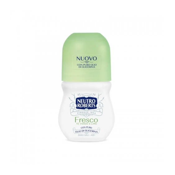 Neutro Roberts Fresco Tè Verde E Lime Deodorante Roll-On 50 Ml
