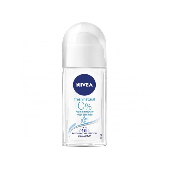 Nivea Fresh Natural Deodorante Roll On 50 Ml