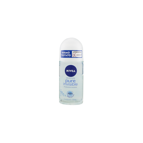 Nivea Pure Invisible Deodorante Roll-On 50 Ml