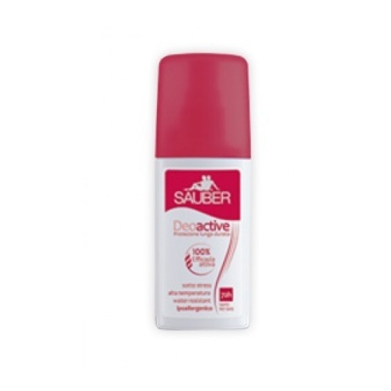 Sauber Deoactive Deodorante No-Gas Lunga Durata 75 Ml