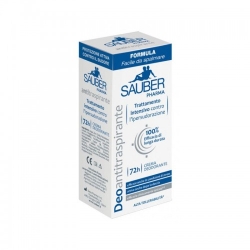 Sauber Deoantitraspirante 72H Crema Deodorante 30 Ml