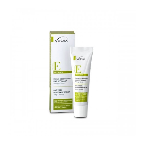 Vebix Vebix Phytamin E Crema Deodorante 1 Settimana 25 Ml