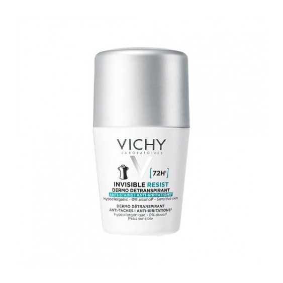 Vichy Invisible Resist 72H Deodorante 50 Ml Roll-On