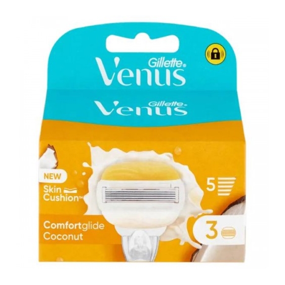 Gillette Venus Comfortglide Coconut 3 Lame Di Ricambio