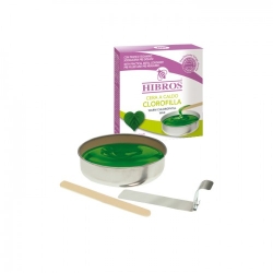 Hibros Clorofilla Cera A Caldo Con Tegamino 100 Ml