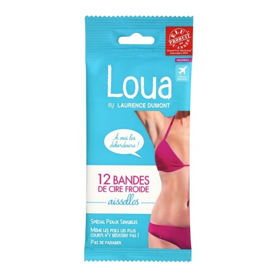 Loua 12 Strisce Depilatorie Ascelle