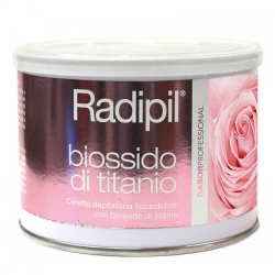 Radipil Biossido Di Titanio Ceretta Depilatoria Per Pelli Delicate E Sensibili 400 Ml
