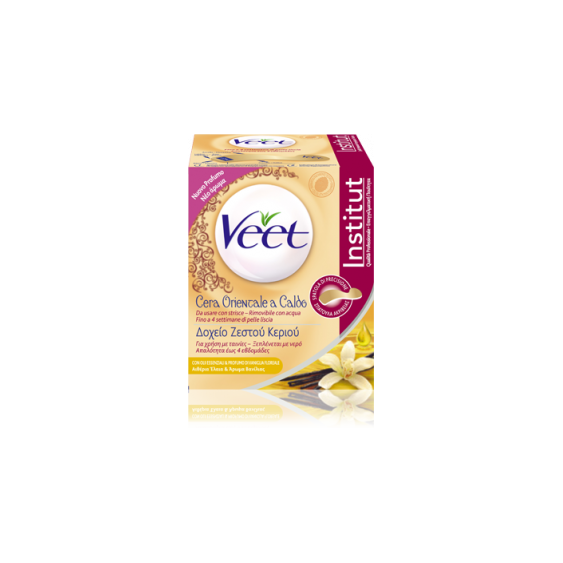 Veet Cera Depilatoria A Caldo Orientale Con Oli Essenziali 250 Ml
