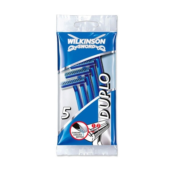 Wilkinson Lamette A Doppia Lama Usa E Getta Duplo Confezione Da 5 Lamette