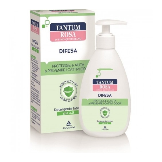 Angelini Tantum Rosa Difesa Detergente Intimo Quotidiano 200 Ml