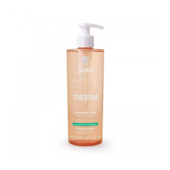 Bionike Triderm Detergente Attivo Con Prebiotico E Antibatterico 400 Ml