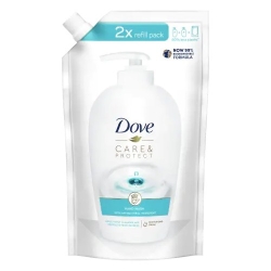 Dove Care & Protect Sapone Liquido Detergente 500 Ml Ricarica