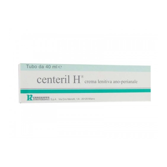 Errekappa Euroterapici Centeril H Crema Lenitiva Rettale 40 G