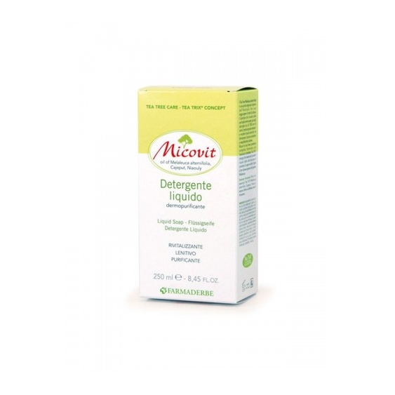 Farmaderbe Micovit Detergente Liquido Per Pelli Sensibili E Delicate 250 Ml