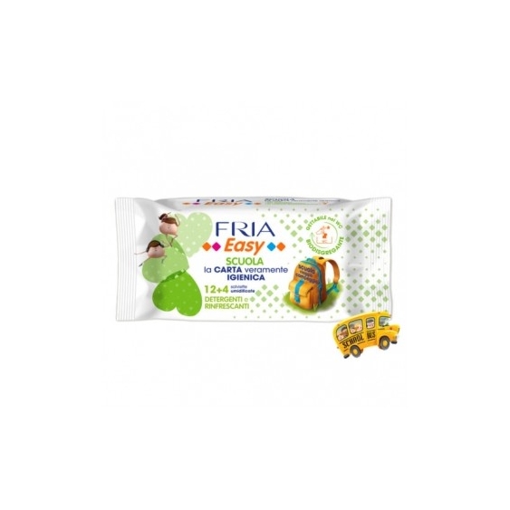 Fria Salviette Carta Igienica Scuola 12+4 Salviettine
