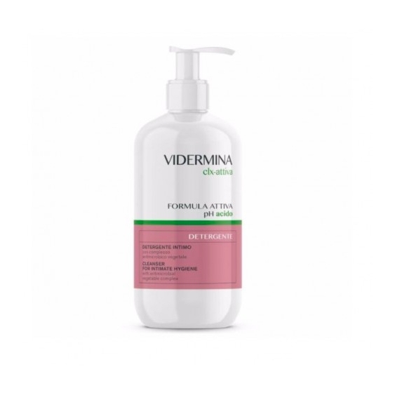 Istituto Ganassini Vidermina Clx Attiva Detergente Con Ph Acido Per L'Igiene Intima 500 Ml
