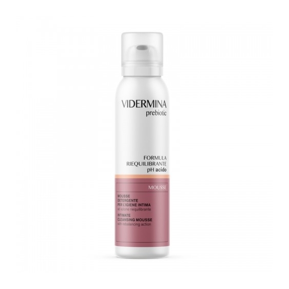 Istituto Ganassini Vidermina Prebiotic Mousse Detergente Intimo 150 Ml