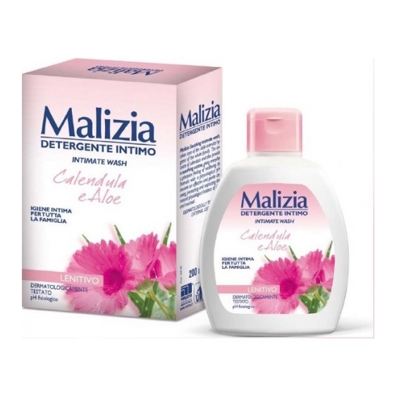 Malizia Detergente Intimo Alla Calendula E Aloe 200 Ml