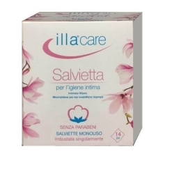 Pietrasanta Pharma Illa Care 14 Salviette Intime Detergenti In Tessuto