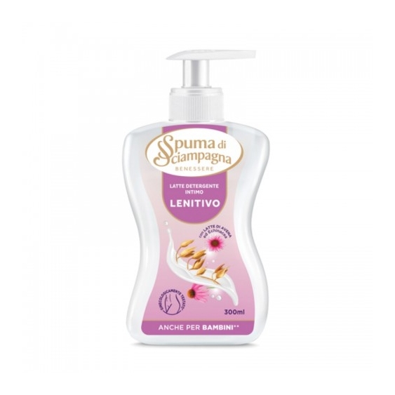 Spuma Di Sciampagna Detergente Intimo Lenitivo 300 Ml