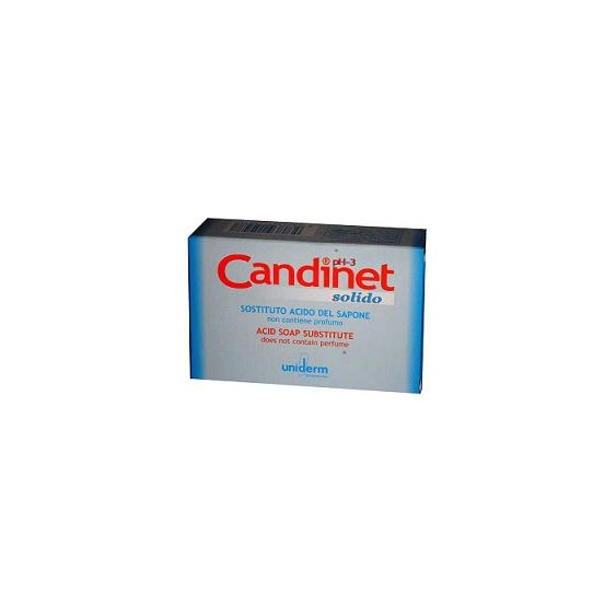 Uniderm Farmaceutici Candinet Sapone Solido Per L'Igiene Intima 100 G
