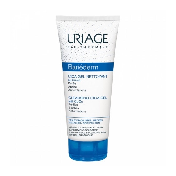 Uriage Bariéderm Cica-Gel Nettoyant Gel Detergente Anti-Irritazione 200 Ml