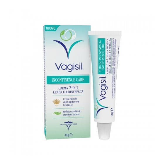 Vagisil Incontinence Care Crema 2 In 1 Che Lenisce E Rinfresca 30 G