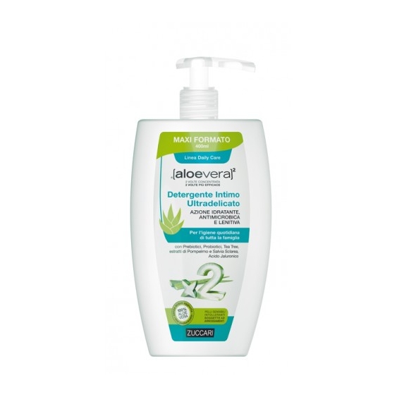 Zuccari Aloevera 2 Detergente Intimo Ultradelicato 400 Ml