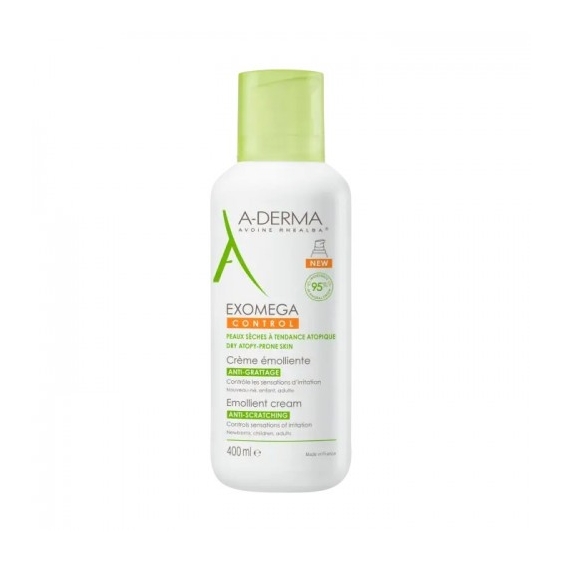 Aderma Exomega Control Crema Emolliente Lenitiva 400 Ml