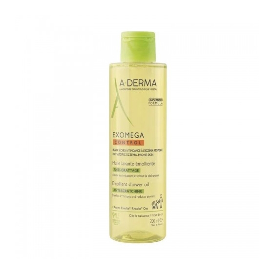 Aderma Exomega Control Olio Lavante Emolliente Anti-Grattage 200 Ml