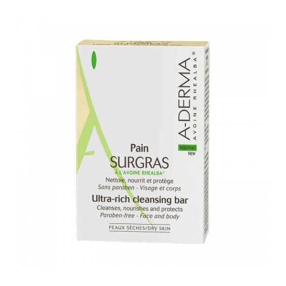 Aderma Les Indispensables Pane Surgras Sapone Solido Per Pelle Secca 100 G