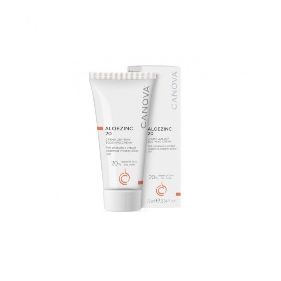 Canova Aloezinc 20 Crema Lenitiva Per Pelli Arrossate 75 Ml