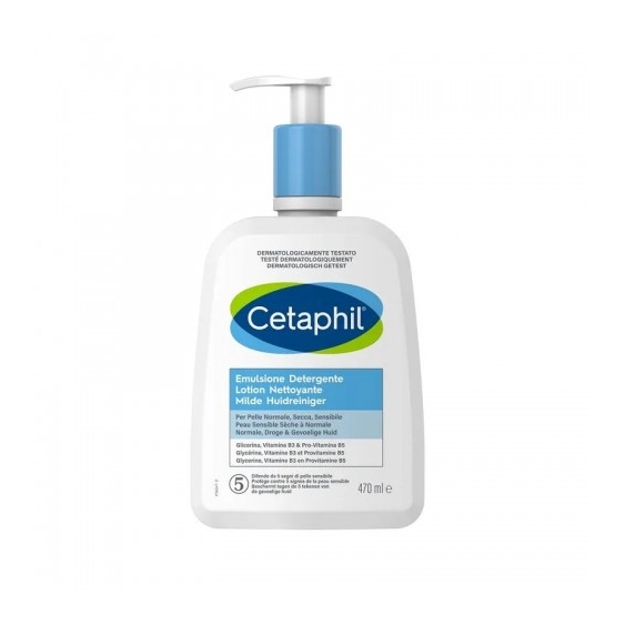 Cetaphil Emulsione Detergente Per Pelle Normale E Secca 470 Ml