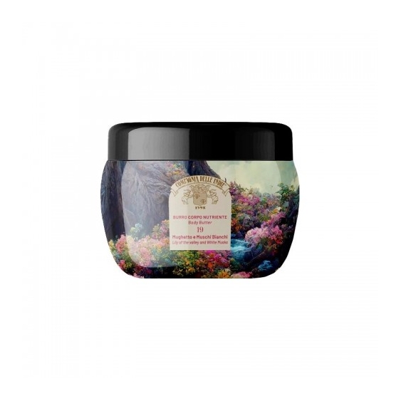 Compagnia Delle Indie 19 Mughetto E Muschi Bianchi Burro Corpo Nutriente 250 Ml
