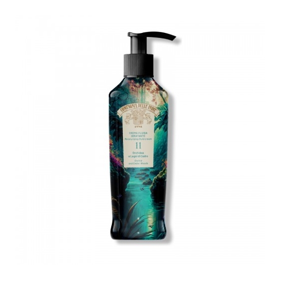 Compagnia Delle Indie 11 Orchidea E Legni Di Cedro Crema Fluida Idratante 250 Ml