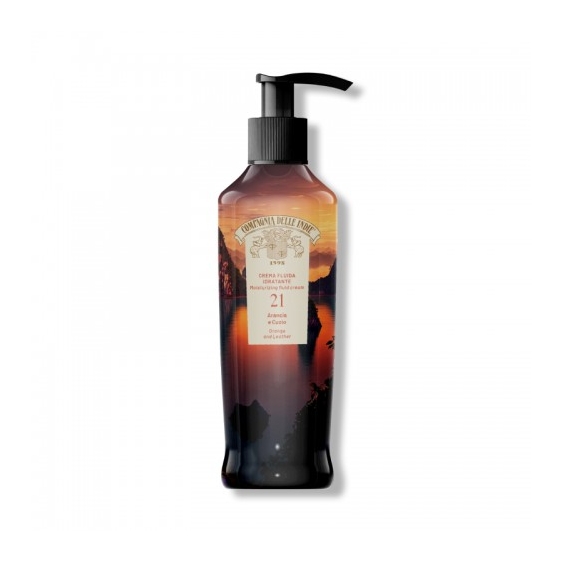 Compagnia Delle Indie 21 Arancia E Cuoio Crema Fluida Idratante 250 Ml
