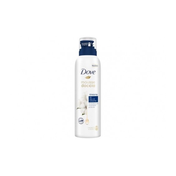 Dove Mousse Doccia Idratante Con Olio Di Cotone 200 Ml
