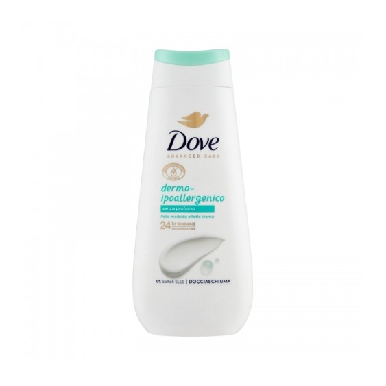 Dove Dermo-Ipoallergico Docciaschiuma 225 Ml