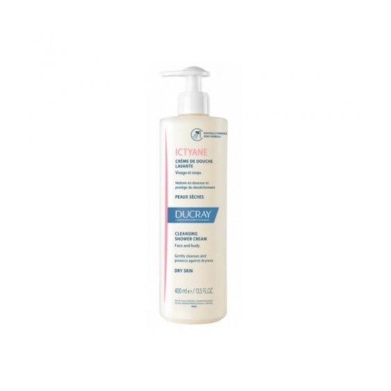 Ducray Ictyane Crema Detergente Per Pelli Secche 400 Ml