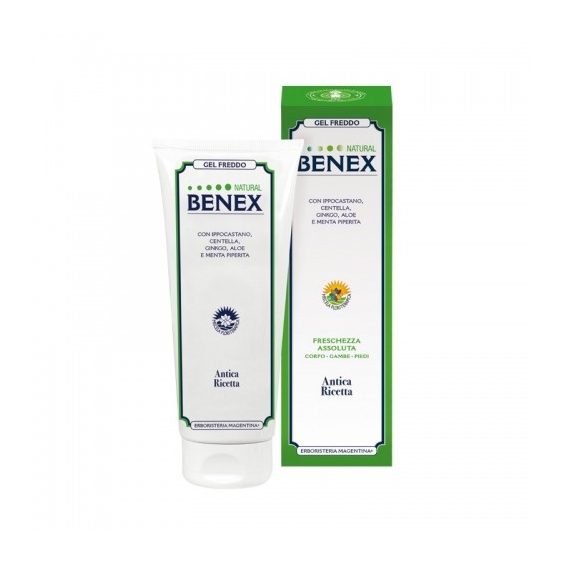Erboristeria Magentina Natural Benex Gel Freddo Per Le Gambe 200 Ml