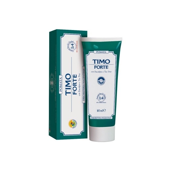 Erboristeria Magentina Timo Forte Crema Con Eucalipto E Tea Tree 100 Ml