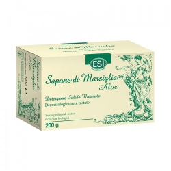 Esi Sapone Di Marsiglia Aloe Detergente Solido Naturale 200 G