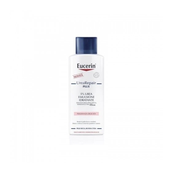 Eucerin Urearepair Plus 5% Urea Emulsione Idratante Per Pelle Secca E Ruvida 250 Ml