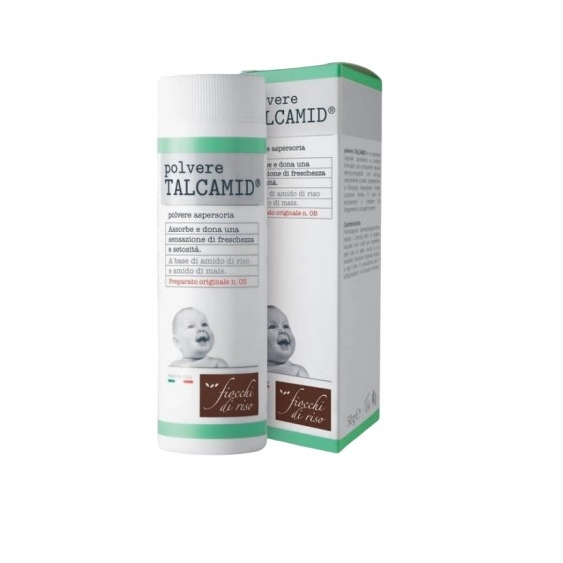 Fiocchi Di Riso Talcamid Polvere Aspersoria 50 G