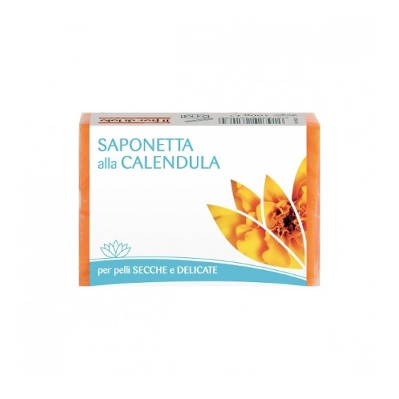 Fior Di Loto Calendula Saponetta Biologica 100 G